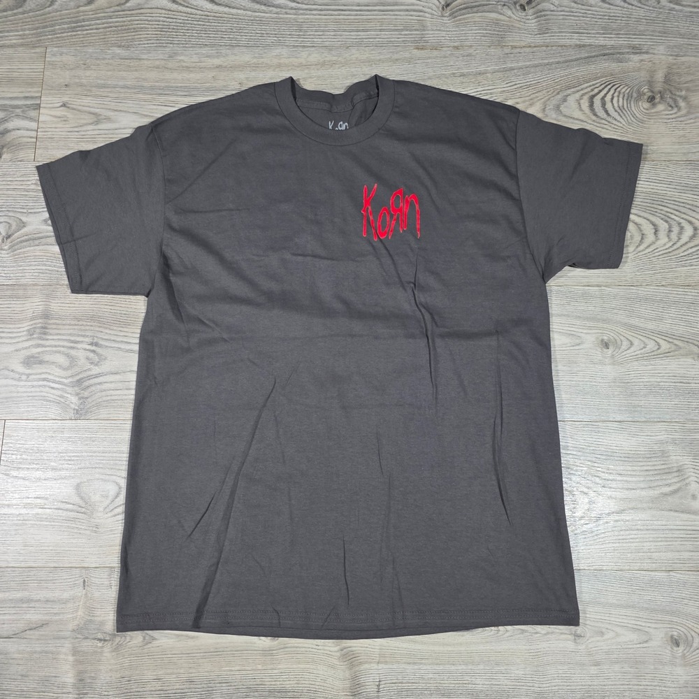 Korn Issues Two Sided Tee - Gray and Red - Men's/Unisex Size XL - Picture 2 of 4